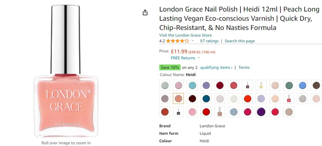 london grace BOGO